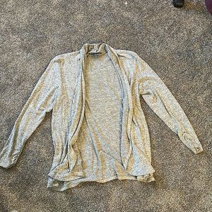 Apt 9 Heathered Long Sleeve Cardigan Swearer